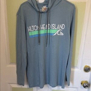 (1763) Retro Vision Woman’s Blue Hilton Head Island , Size: Medium